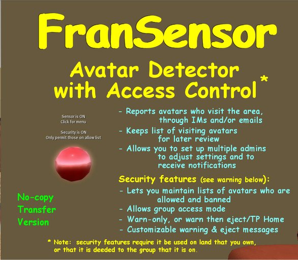 FranSensor 1.2 - Boxed