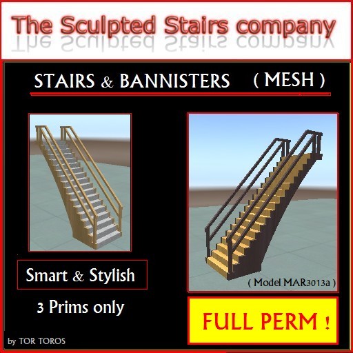 Stairs and Bannisters  MAR3013A (Boxed)