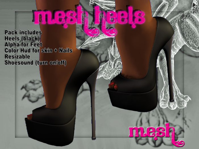 Heel Tip Toe black - box