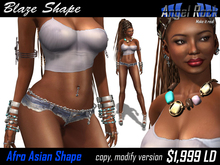 Angel Rock BLAZE NATURAL Shape