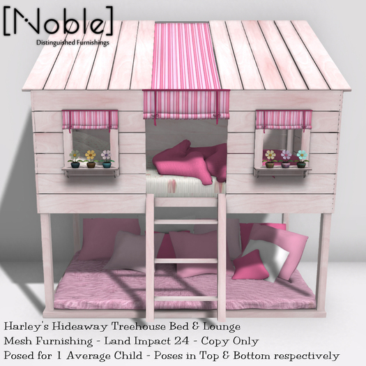 [Noble] Harley's Hideaway Treehouse Bed