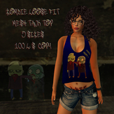 Nom Nom ? Zombie Loose Mesh Vest