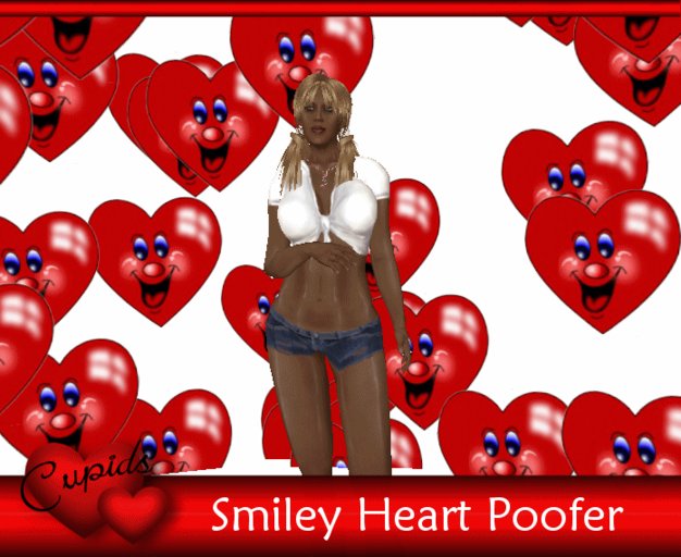 Smiley Hearts Poofer