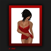 e.one Hot Dress Red