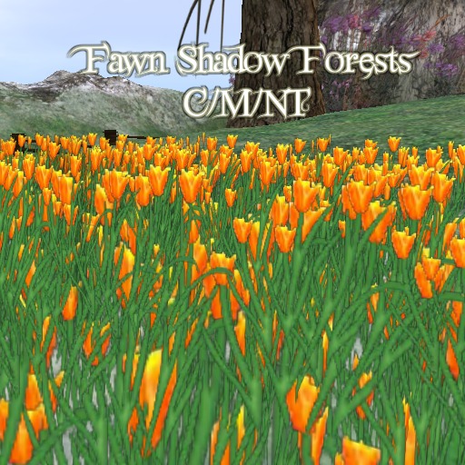 ~FSF~ Orange Mesh/Sculpted Tulips