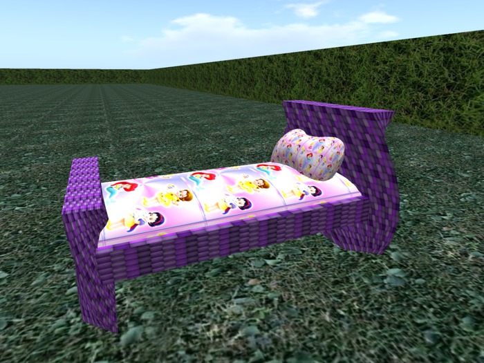Kids bed without animation