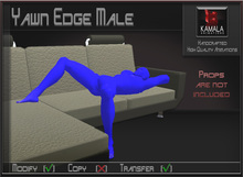 Seating *Yawn Edge Male* Transferable Poseball