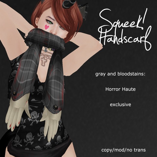 ::Squeek!:: Handscarf-horror haute version