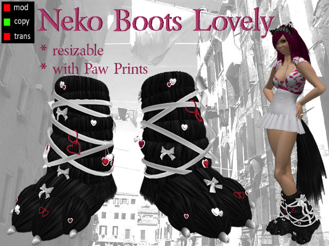 [MC] Neko Boots - Lovely blond