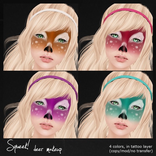 ::Squeek!:: Deer makeup