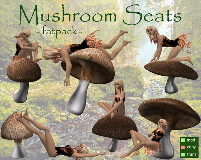 [MC] Mushroom Seats fatpack
