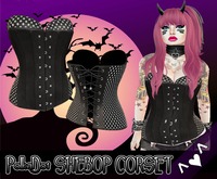 ^v^DRBC^v^ Polkadot Shebop Corset - PROMO