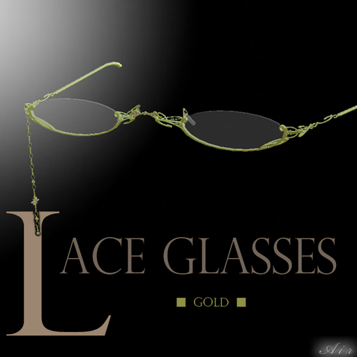 AIR "LACE (Gold) " Glasses CM slx*
