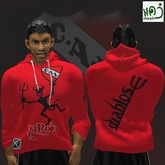 Independiente - DIABLOS ROJOS hoodie  (MESH) boxed