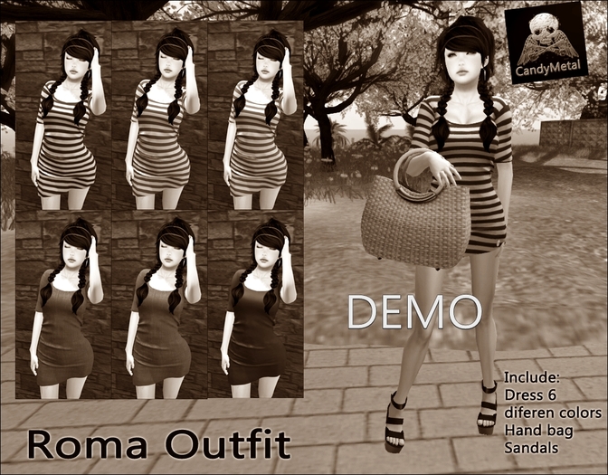 ~CandyMetal~ Roma Outfit DEMO