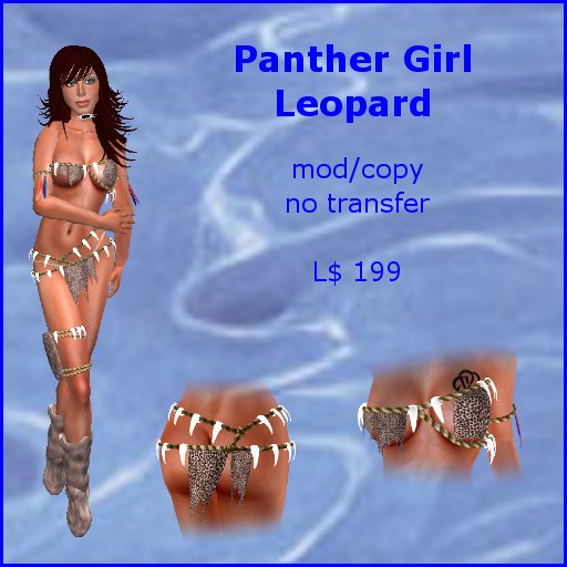 Panther Girl - Leopard