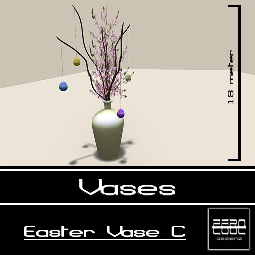 ZC VASES - Easter Vase C8