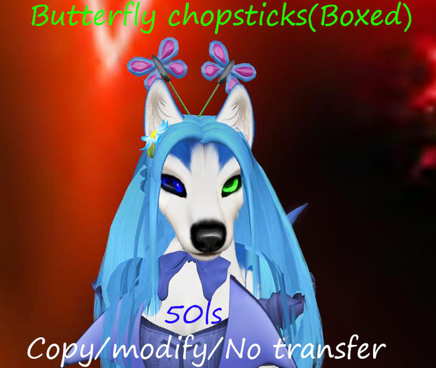 Butterfly chopsticks(Boxed)