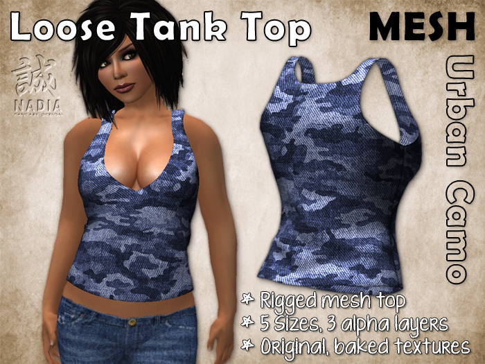 ~Nadia~ Tied Top DEMO