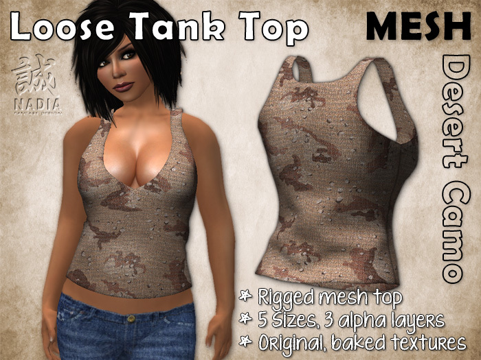 ~Nadia~ Tied Top DEMO