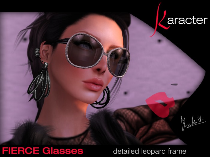 Karacter l Fierce Leopard Glasses
