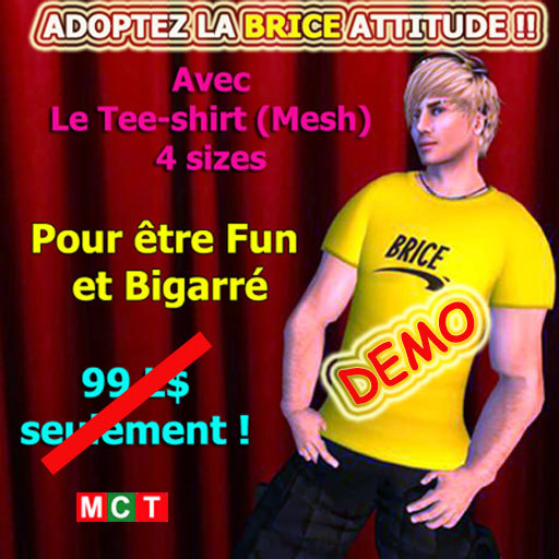Tee-shirt Mesh Brice de Nice DEMO [DISKOPOLE]