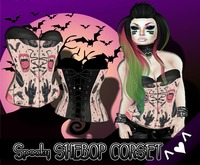 ^v^DRBC^v^ Spooky Shebop Corset - PROMO