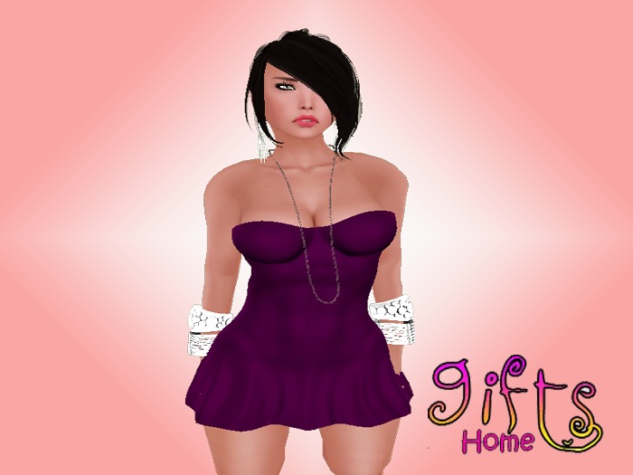 [GIFTS HOME] PROMO!!! Tube Dress Maya Purple
