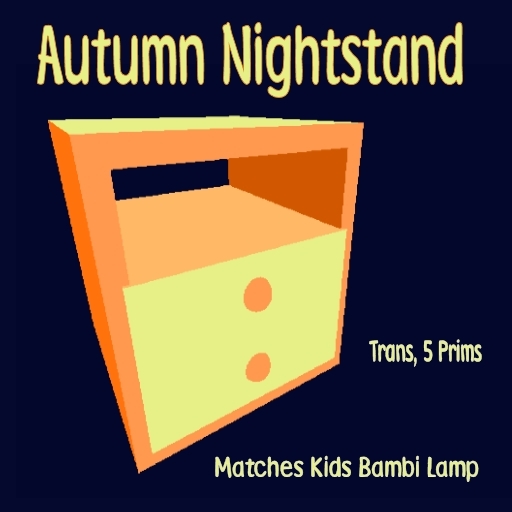 Kids Autumn Nightstand