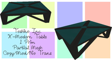 Toshiko Inc. - 1Prim X-Modern Table