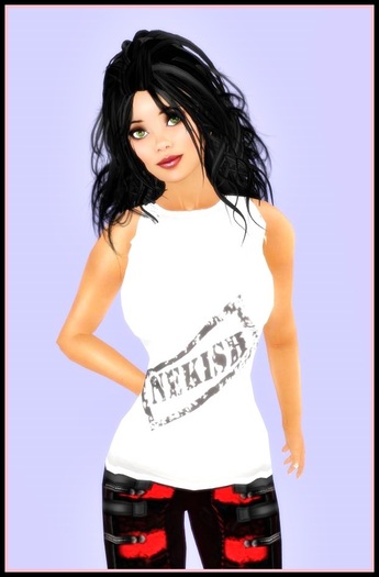 Nekish White Tank