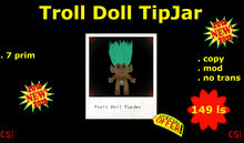Troll Doll TipJar (box)