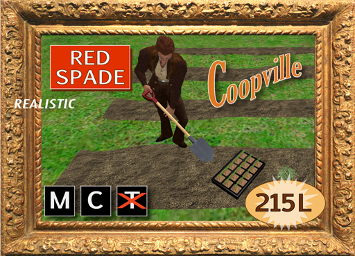 Farm and Garden Red Spade