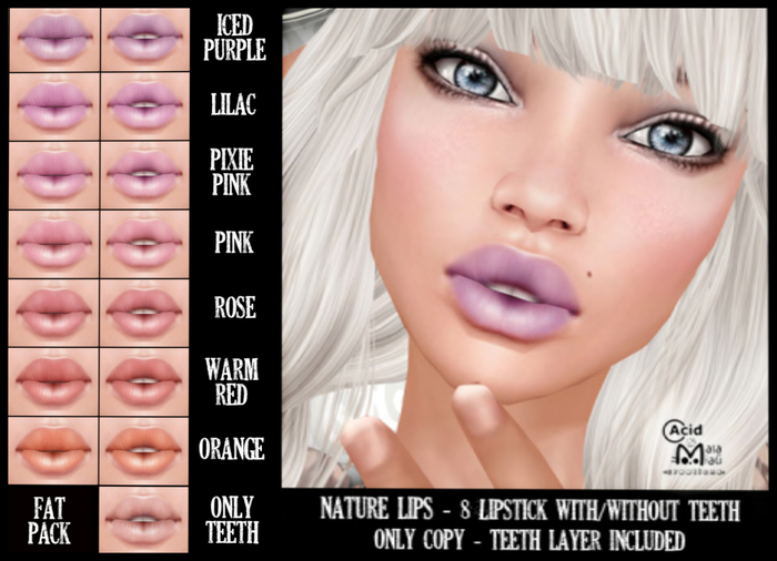 .:A&M:. Plastic Lips - Fuxia (MP)