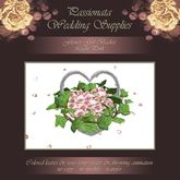 Flower Girl Basket - Light Pink Roses