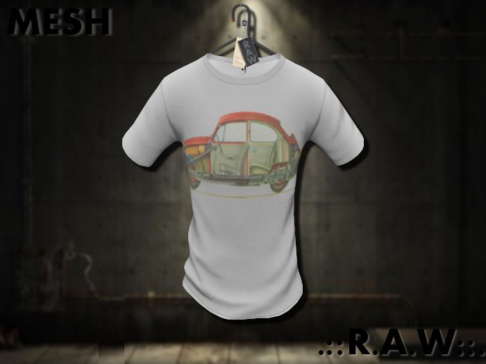 .::R.A.W::. Mesh Mens TShirt (Beetle)