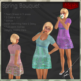 Mesh dress outfit by Ruca Tease Spring Bouquet