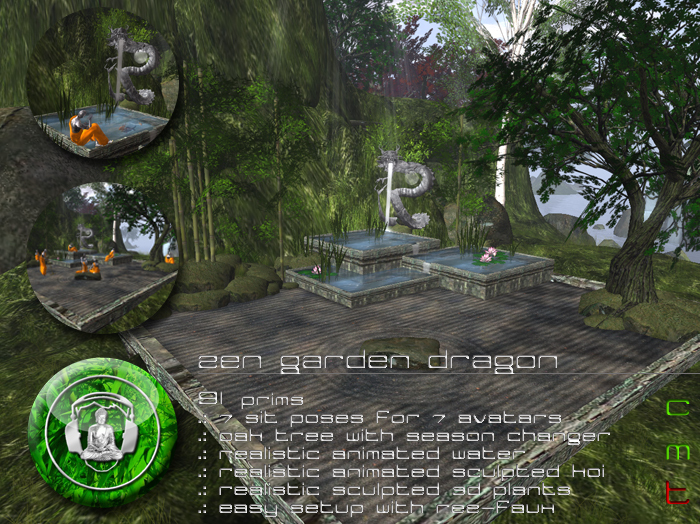 .:buddhabeats:. Zen Garden Dragon