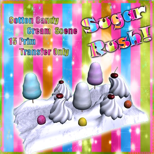 Cotton Candy Cream Scene 