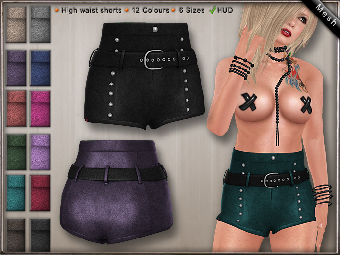 DN Mesh: Bove Shorts [DEMO]