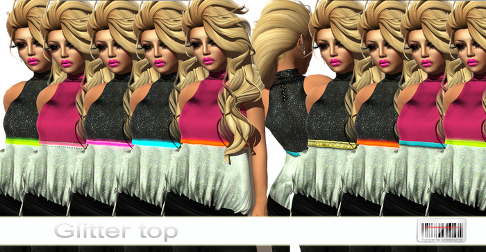 * HC * Glitter DEMO top