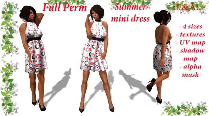 .:E&A:. Summer mini dress DEMO