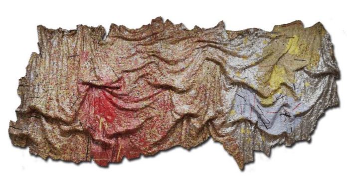 metalic drapery