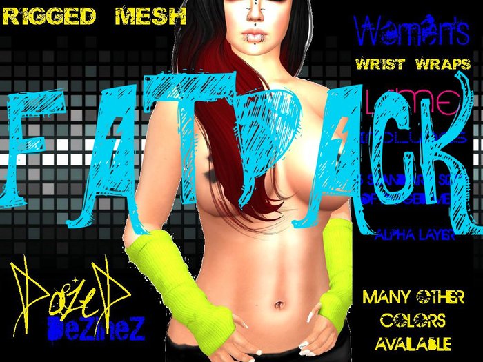 DaZeD DeZineZ Wrist Wrap Mesh FATPACK