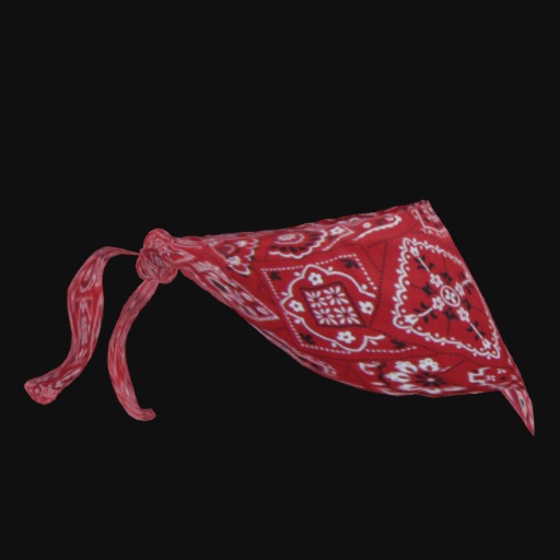 Western Style Bandana - Red