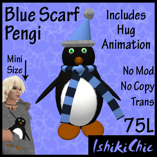 >IC< BlueScarf Pengi - mini