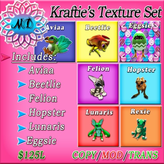 Kraftie's Originals Texture Set