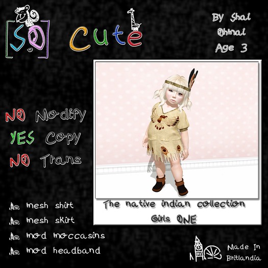 {s.o} native girl // one (wear)