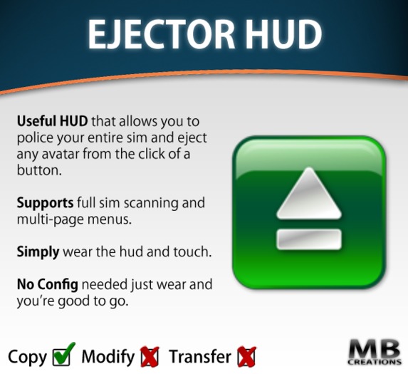 SimWide Ejector HUD