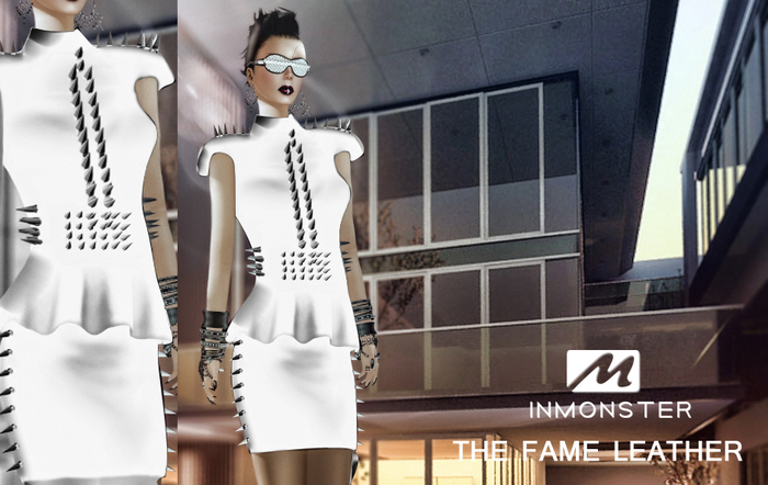 [inMonster] The Fame Leather {White}